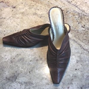 Jessica Simpson Chocolate Mule